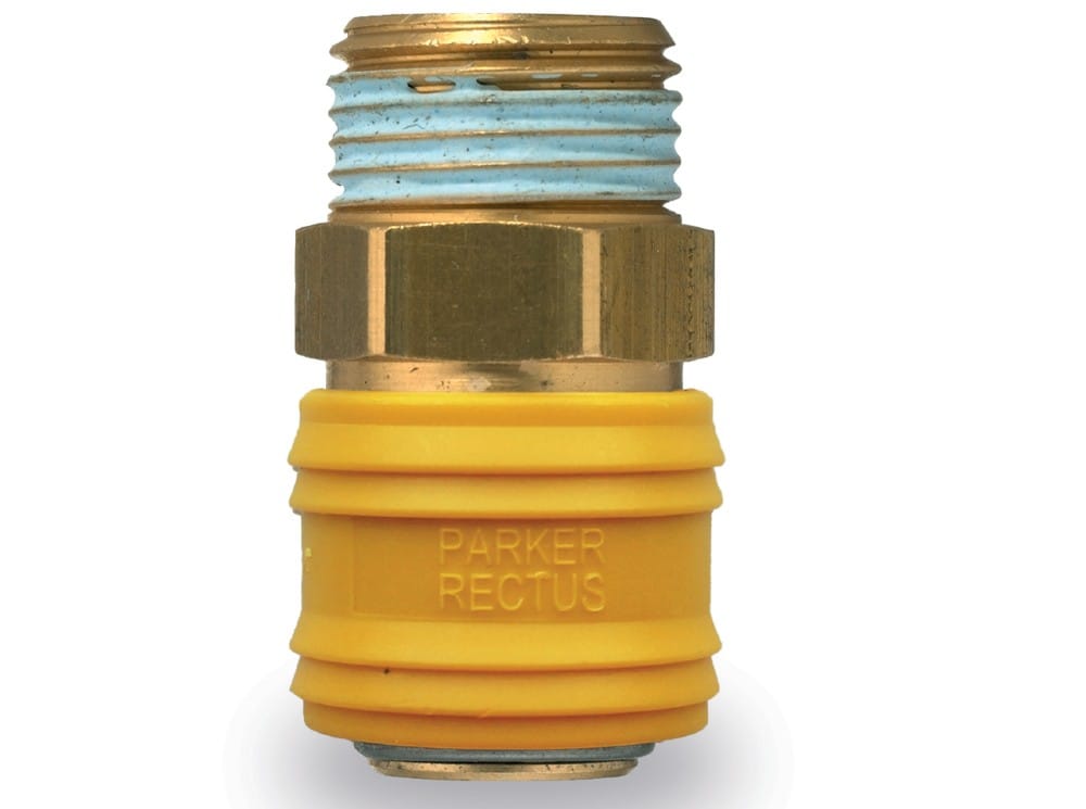 Parker introducerer nyt muffedesign til Rectus serie 26-koblinger til pneumatiske applikationer
