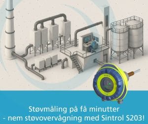 Støvmåling på få minutter - nem støvovervågning med Sintrol S203!