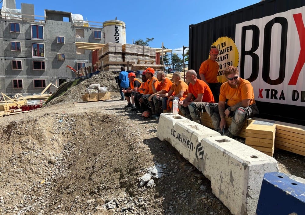 Fra brand til bolig - Rejsegilde på boligkomplekset Grøndalsbo