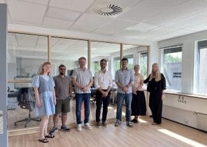 Særlig væg symboliserer bæredygtighedsafdelings arbejde
