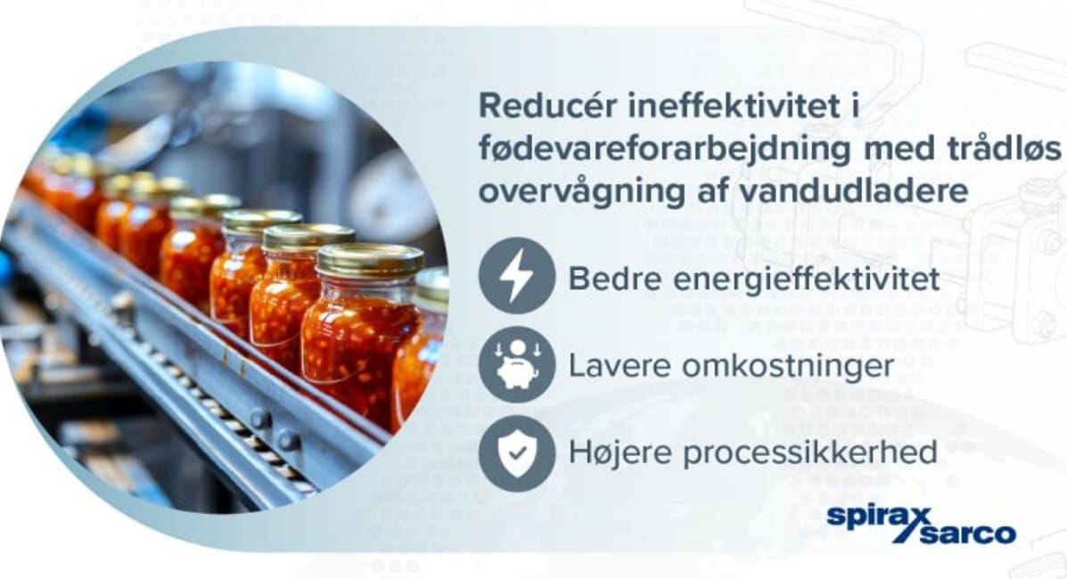 Spirax Sarco - Trådløs overvågning af vandudladere