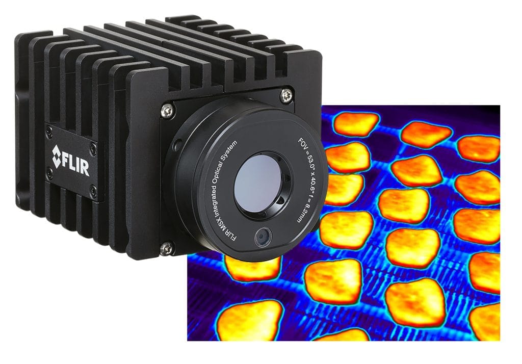 Når FLIR A40 anvendes som en systemkomponent i cloud- og industrielle IoT-løsninger (IIoT), kan det hjælpe virksomheder med at beskytte aktiver, øge sikkerheden, maksimere oppetid og minimere vedligeholdelsesomkostninger.