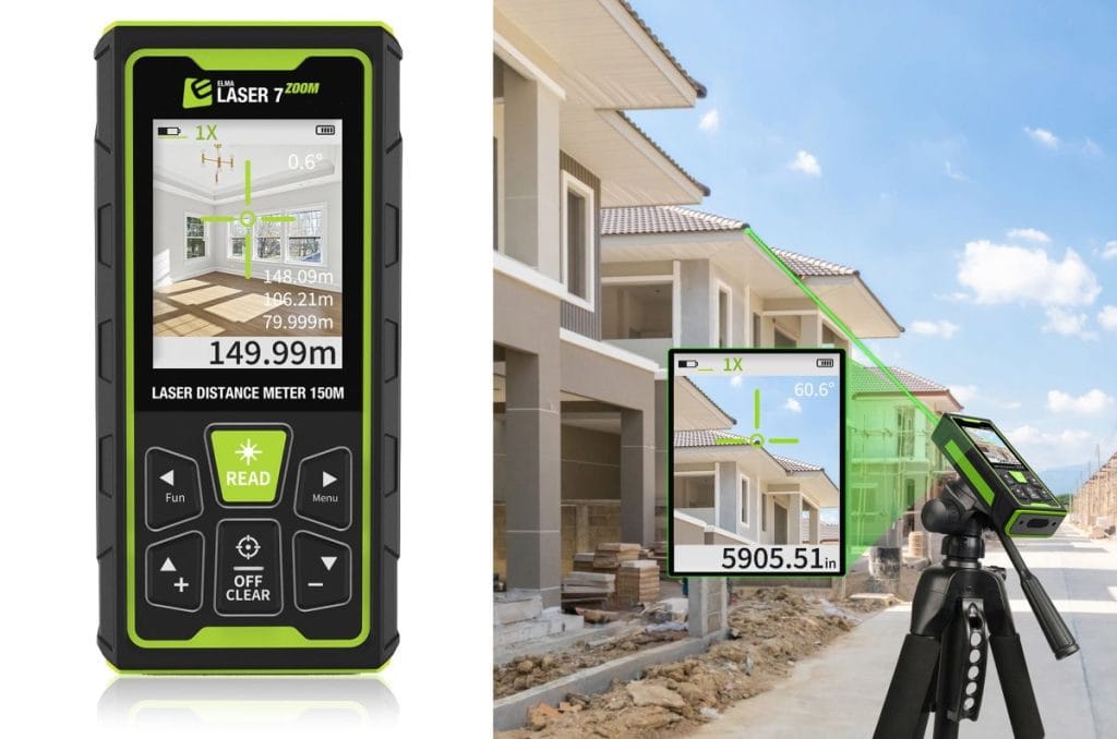 Afstandsmåling op til 150m med digitalt sigte   