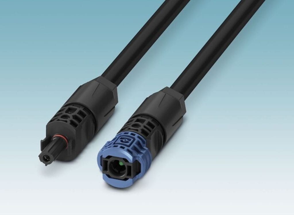 mekanisk kodning og farvekodning gør de nye stik egnede til brug på batterivekselrettere.