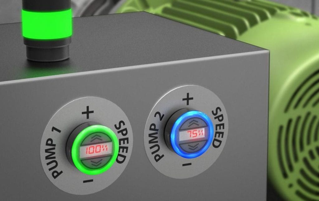 K50 I/O Touch med display - lokal status og styring