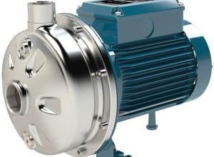 Centrifugalpumpe i monoblokudførelse model NMX i rustfrit stål