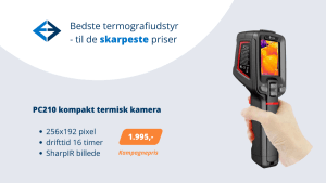 Få det bedste termografiudstyr – til de skarpeste priser