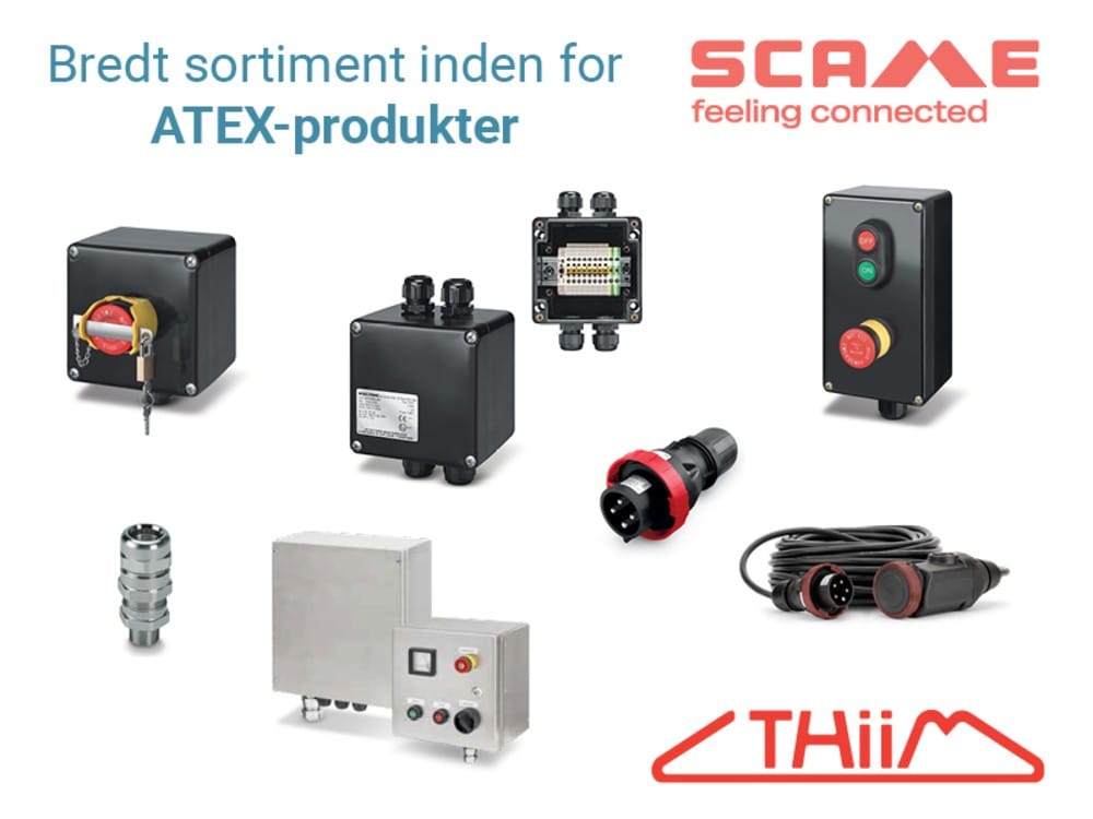 ATEX-løsninger til krævende miljøer– NYHED HOS THIIM!