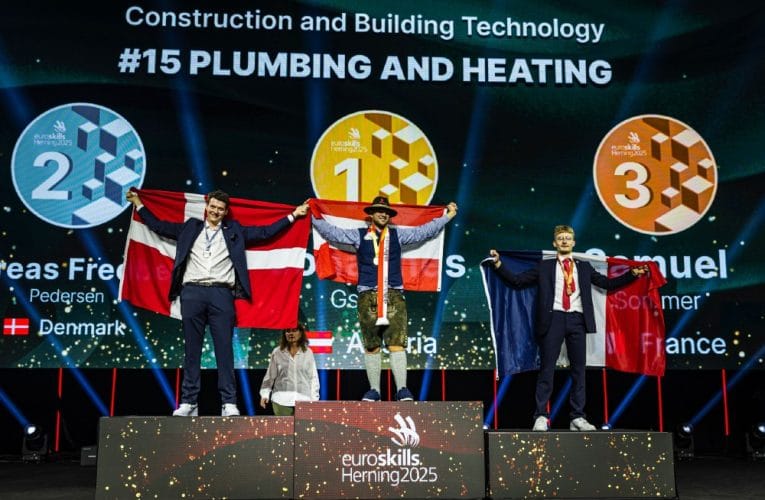 GF støtter næste generation af installatører ved EuroSkills 2025