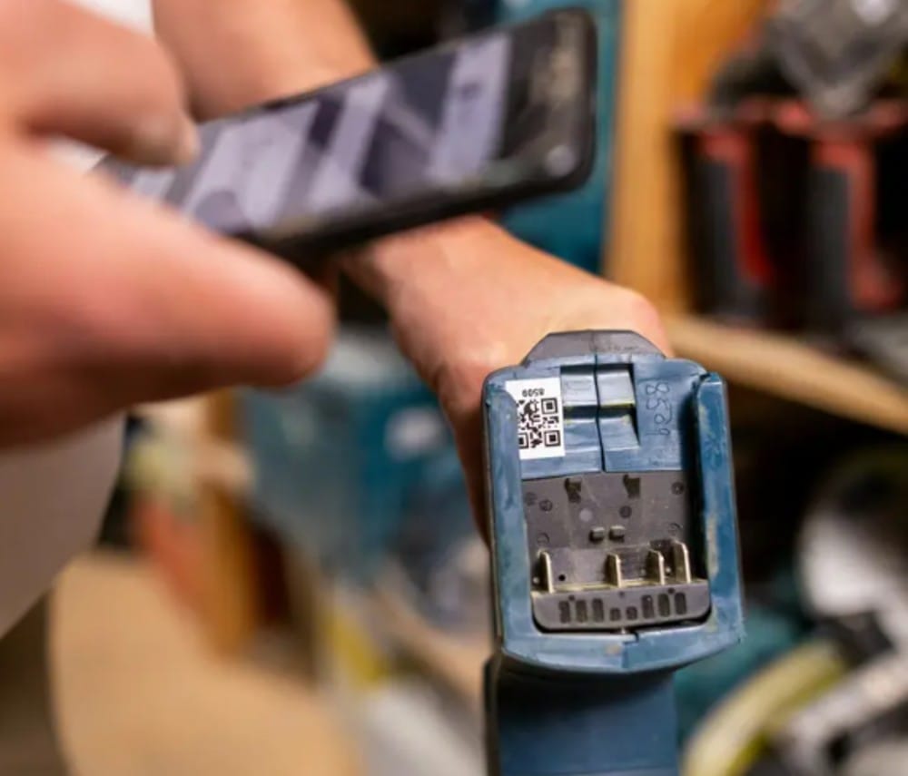 Mærkning, digital registrering og sporbarhed gør værktøjet mindre attraktivt for tyvene.