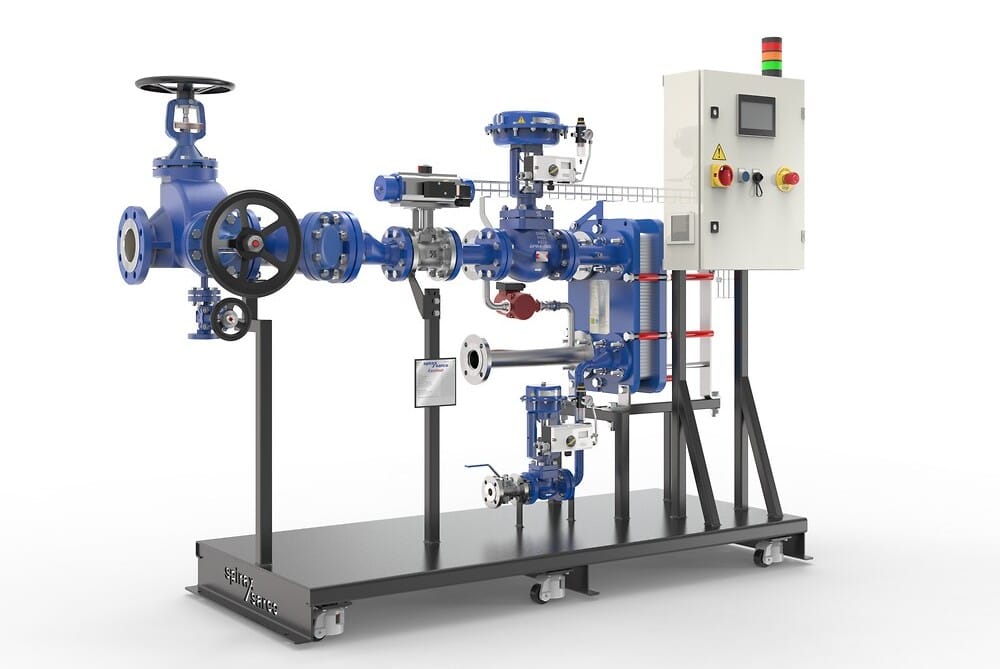 Kompakt og energieffektiv varmevekslerløsning - Spirax EasiHeat™