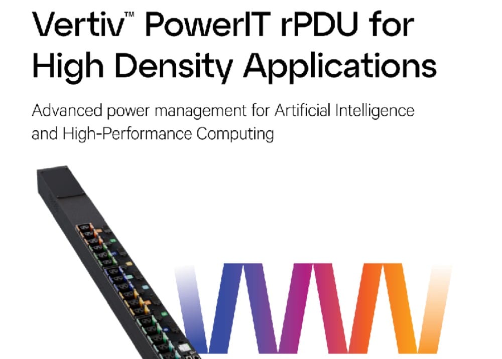 Vertiv lancerer ny Power Distribution Unit til energikrævende AI