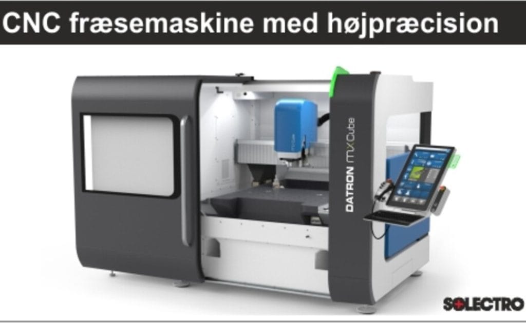 DATRON MXCube en premiummaskine specielt udviklet til meget krævende HSC-strategier