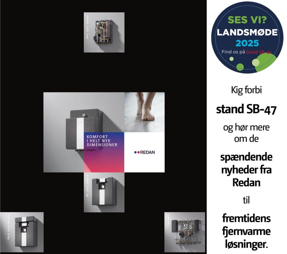 Danfoss Redan deltager på Dansk Fjernvarme landsmøde 2025