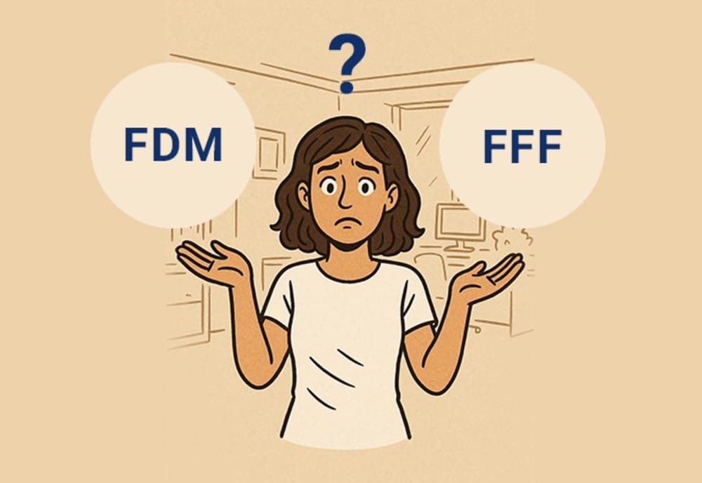 FDM eller FFF – gør det egentlig en forskel?