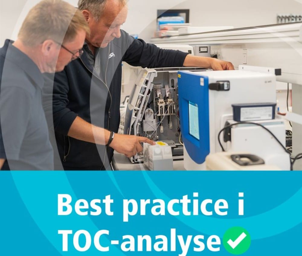 TOC-analyse i farmaceutiske vandsystemer - best practice