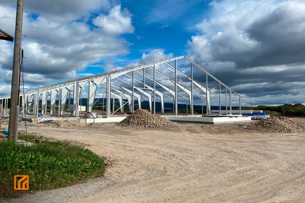 Kan man opføre en stålkonstruktion på 18 sekunder?