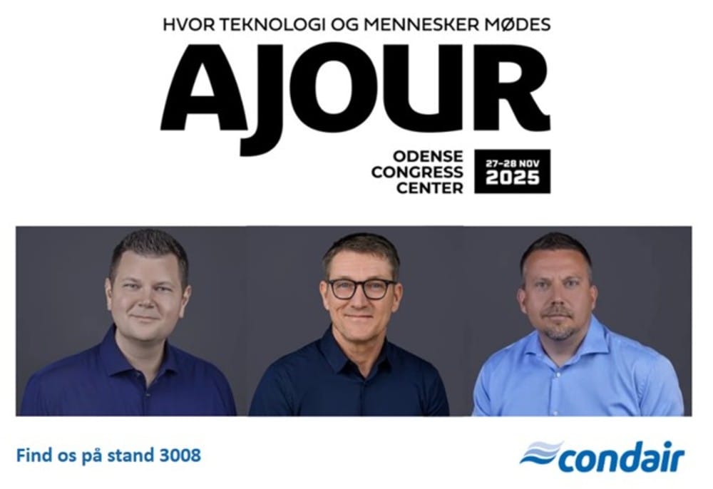 Condair er klar til Ajour 2025!