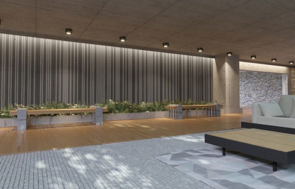 Det populære HeartFelt® Groove fås nu ikke kun som loft, men også som vægbeklædning.