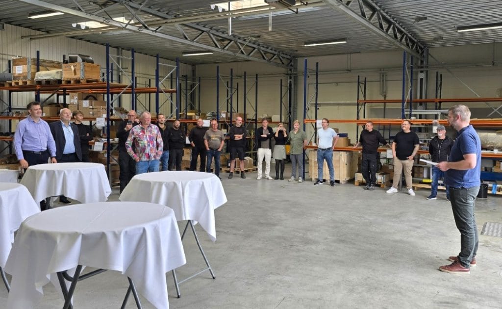 Steffen Glerup holder tale