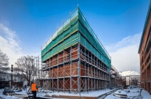 Vinterforanstaltninger på byggepladsen sikrer kvalitet og sikkerhed for håndværkerne