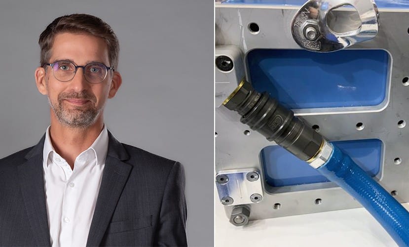 WATTALPS bruger CEJN ultraFLOW lynkoblinger til at forenkle montering, give nem integration og sikre robust ydeevne. Til venstre Matthieu Desbois-Renaudin, medstifter af WATTALPS.