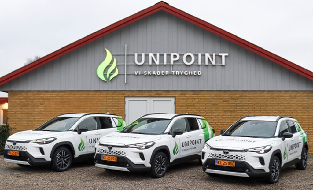 UniPoint skifter diesel ud med hybridbiler - et bevidst skridt mod ansvarlig og fleksibel drift