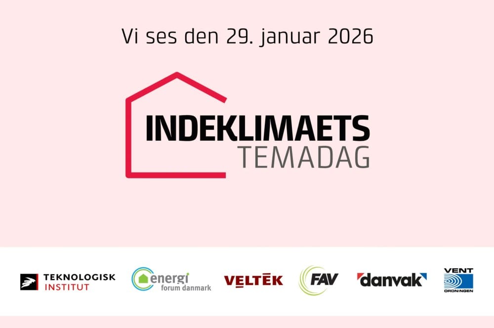 Indeklimaets Temadag 2026: Renovering og godt indeklima under klimaforandringer