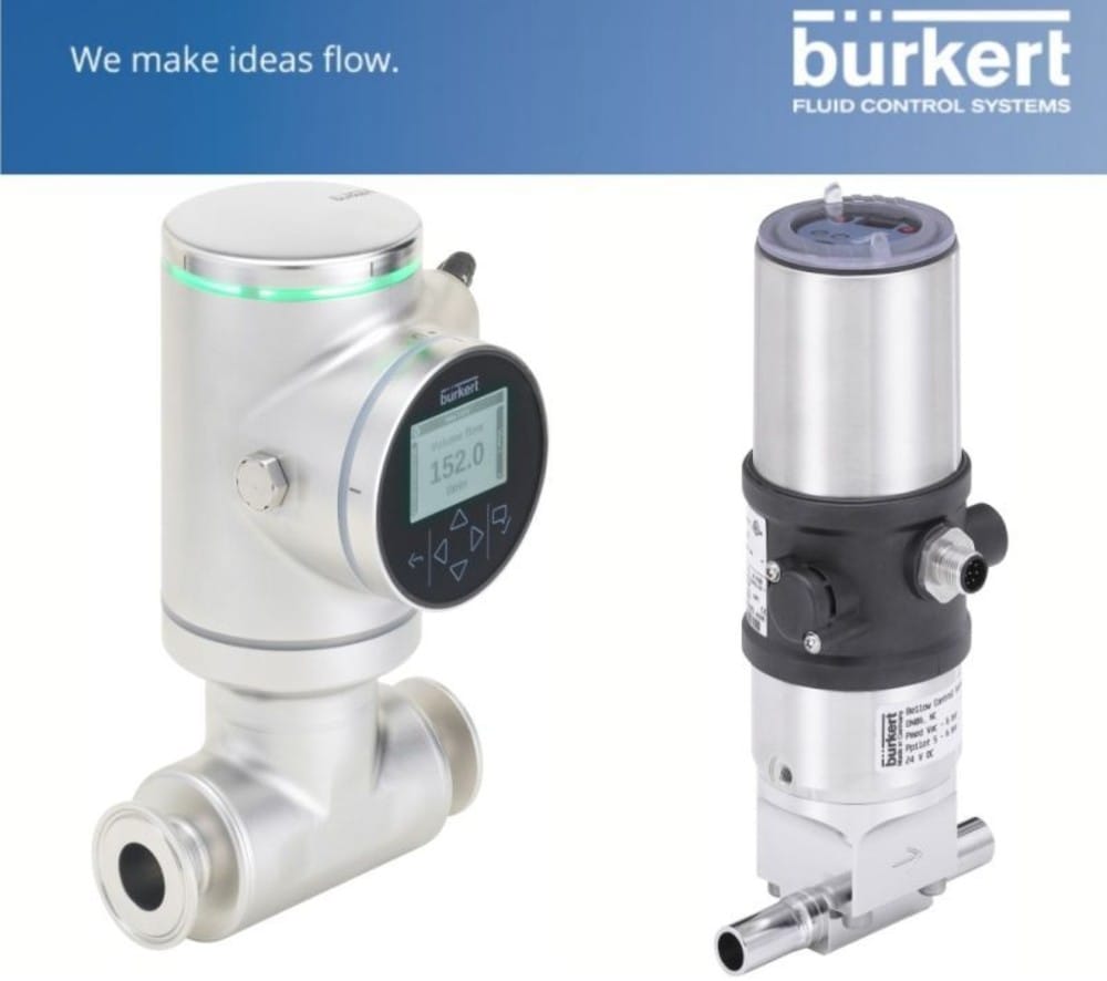 Burkert sikrer stabil og nøjagtig processtyring