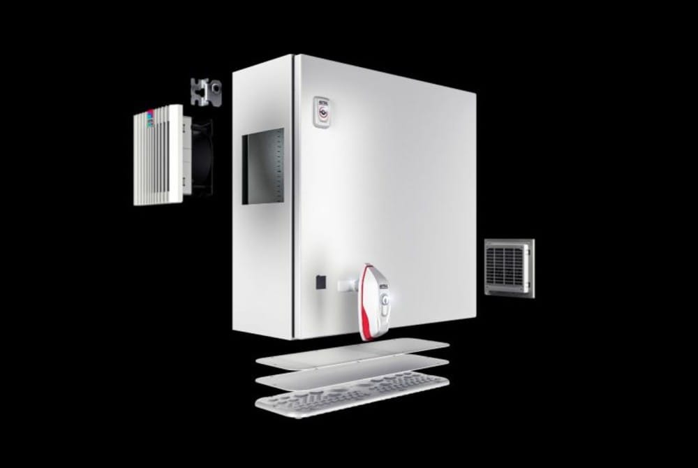 Gennemtestet tilbehør til Rittal skabe