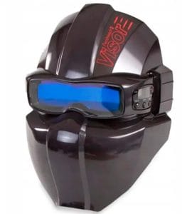 Svejsehjelm og nakketræthed