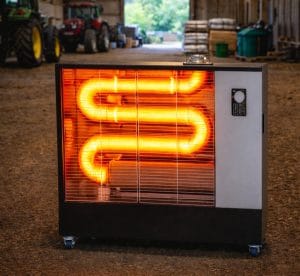 Infrarød dieselvarmer – 13–22 kW