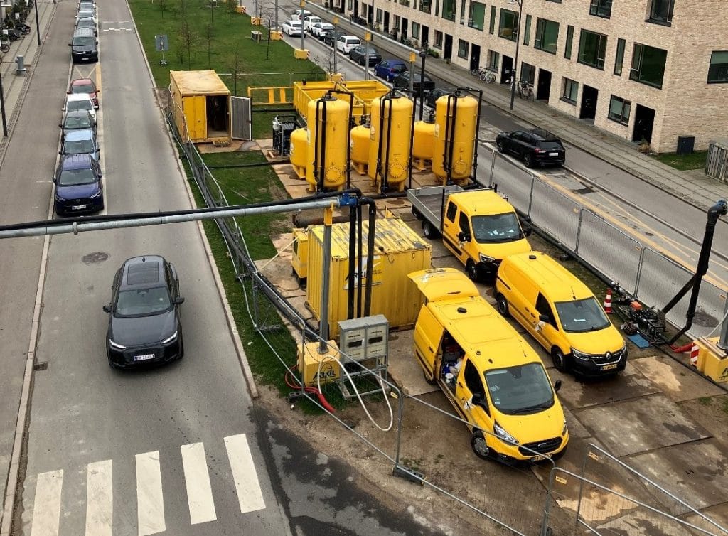 Vandbehandling og rørføring