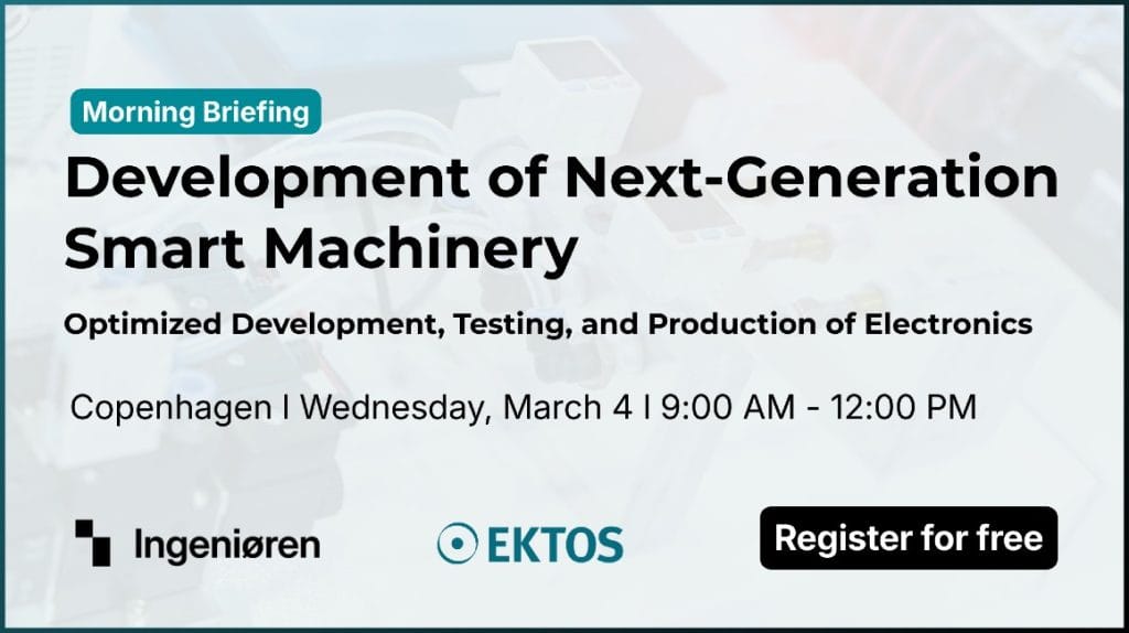 Next-Generation Smart Machinery: EKTOS Hosts Industry Briefing in Copenhagen