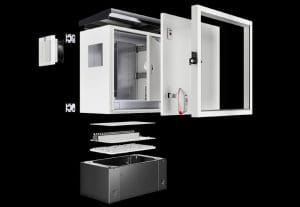 Vægskabe og tilbehør fra Rittal