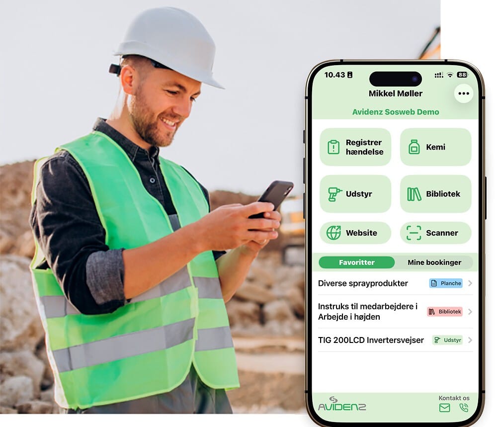 Ny app løser de klassiske udfordringer med arbejdsmiljøarbejdet endnu bedre