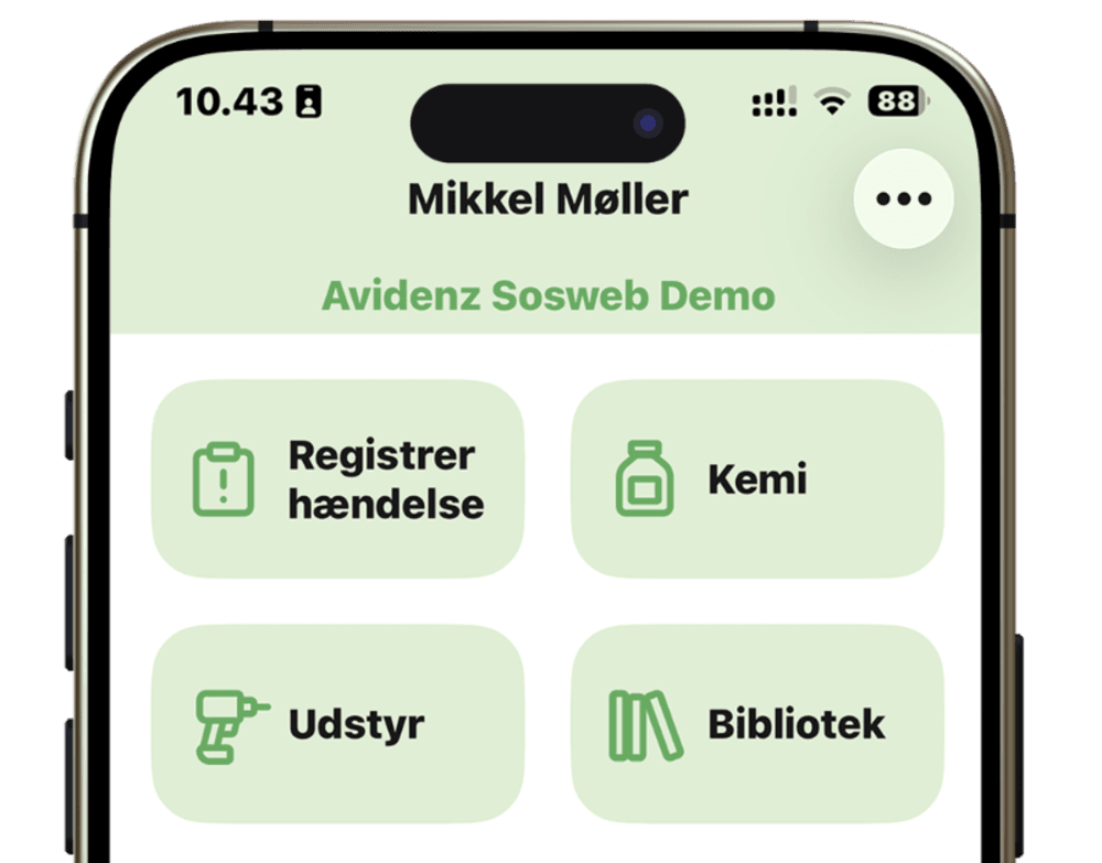 Endnu mere af arbejdsmiljøet i lommen med den nye app
