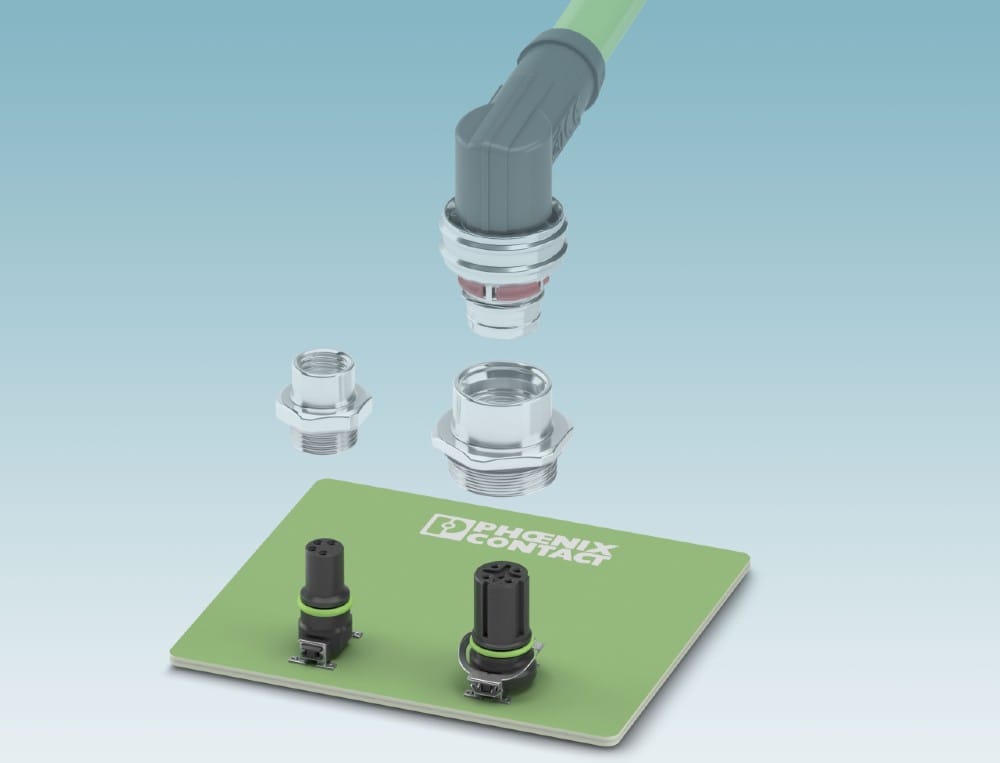 M8 og M12 stik til automatiske produktionsprocesser