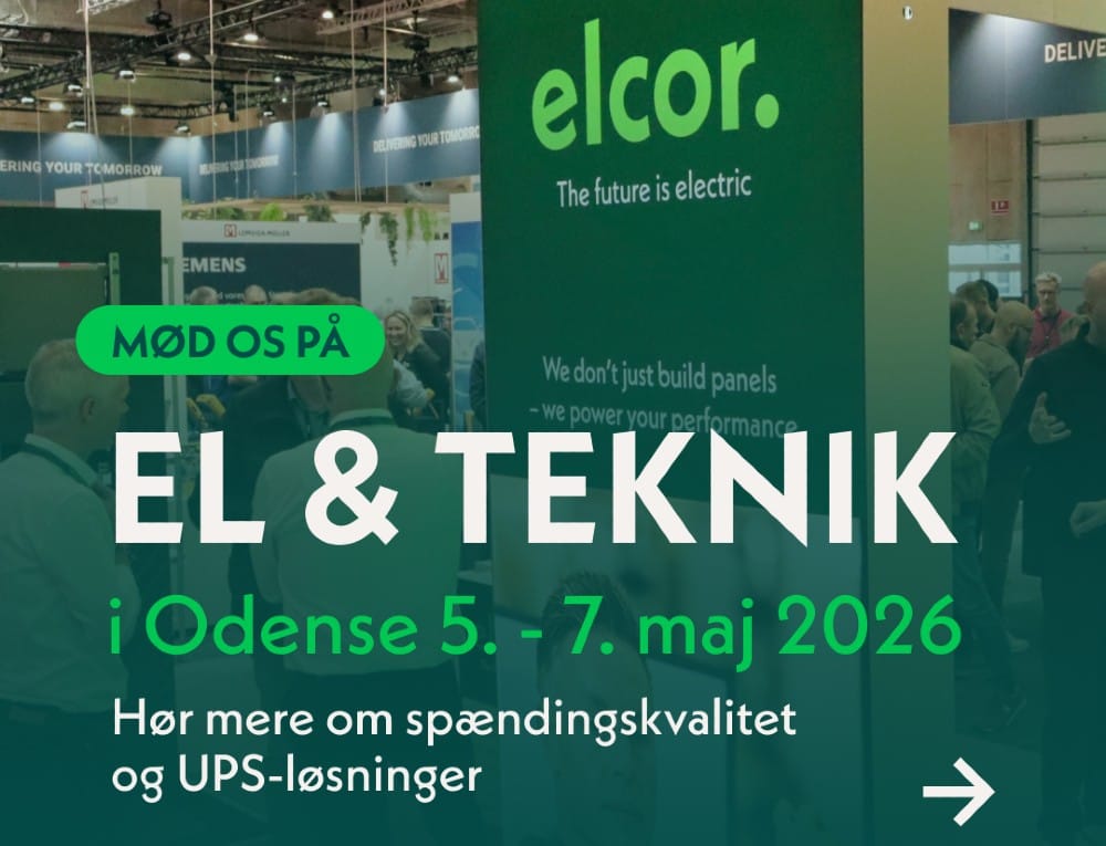 Mød Elcor Danmark på EL & TEKNIK 2026 i Odense