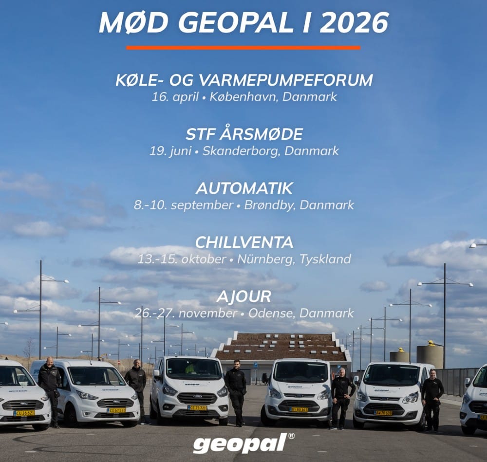 Mød Geopal på disse messer i 2026