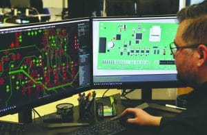 Layout af printkort PCB hos Develco