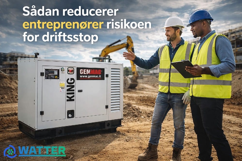 Sådan reducere entreprenører ririskoen for driftstop