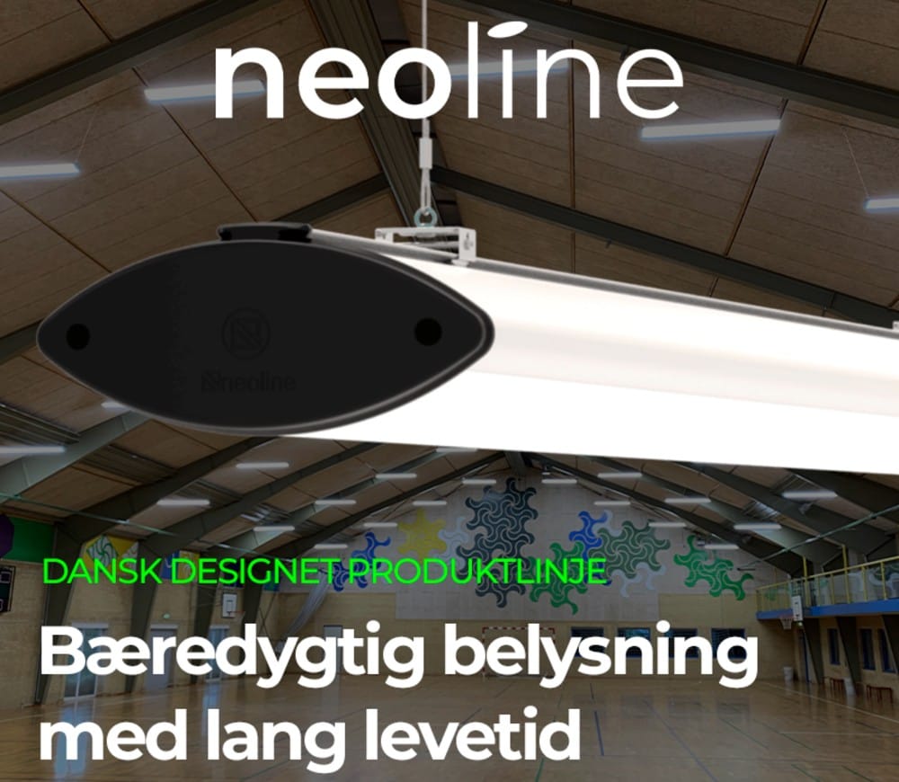 Styrk dine projekter med Neoline LED armaturer