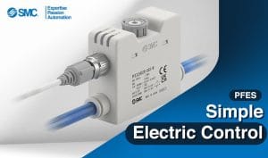 Enkel fjernindstilling af flow med ny elektrisk drøvle fra SMC
