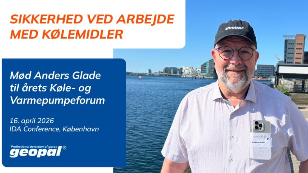 Dette billede illustrere Sikkerhed ved arbejde med kølemidler