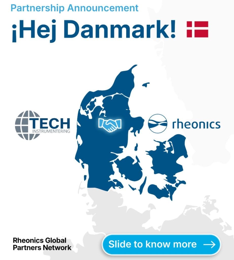 Tech Instrumentering nyt partnerskab med Rheonics