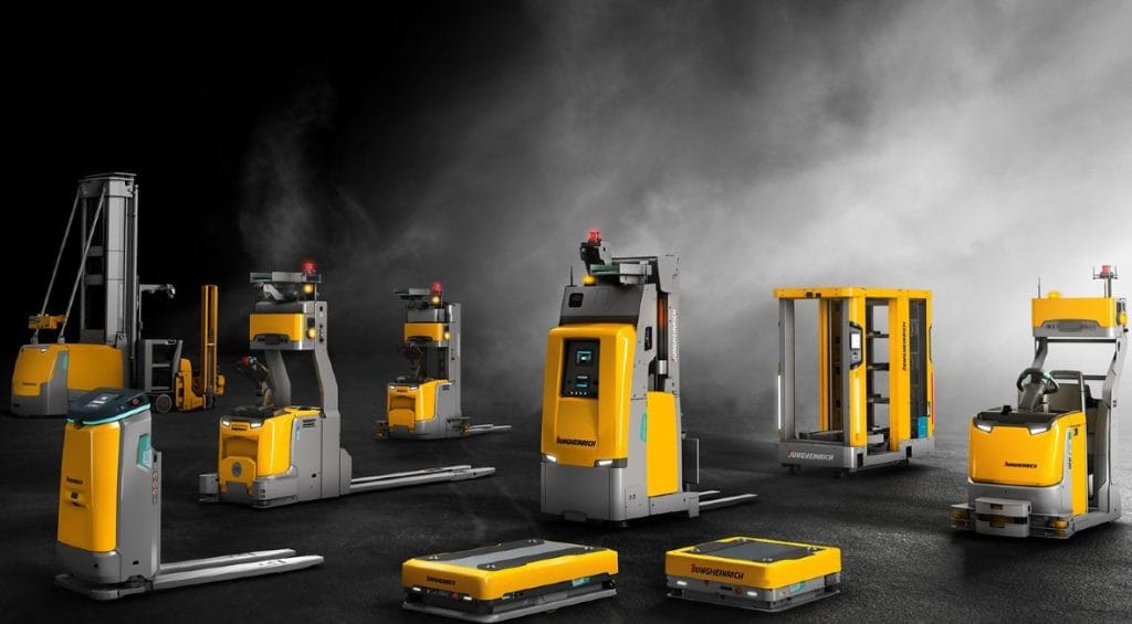 AGV og AMR - Billede fra Jungheinrich