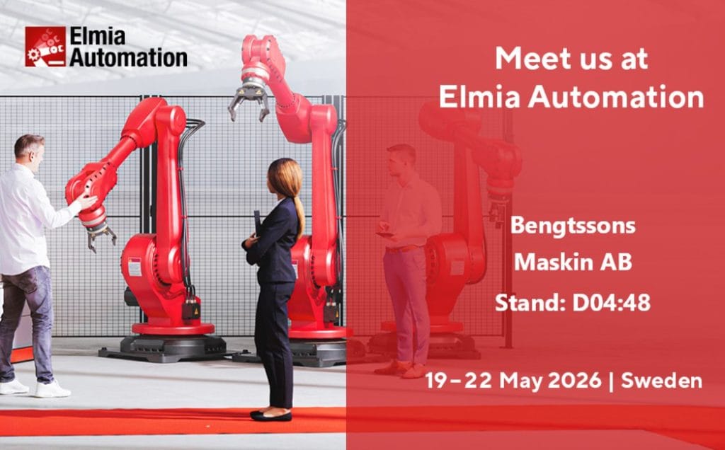 Bengtssons Maskin udstiller på Elmia Automation