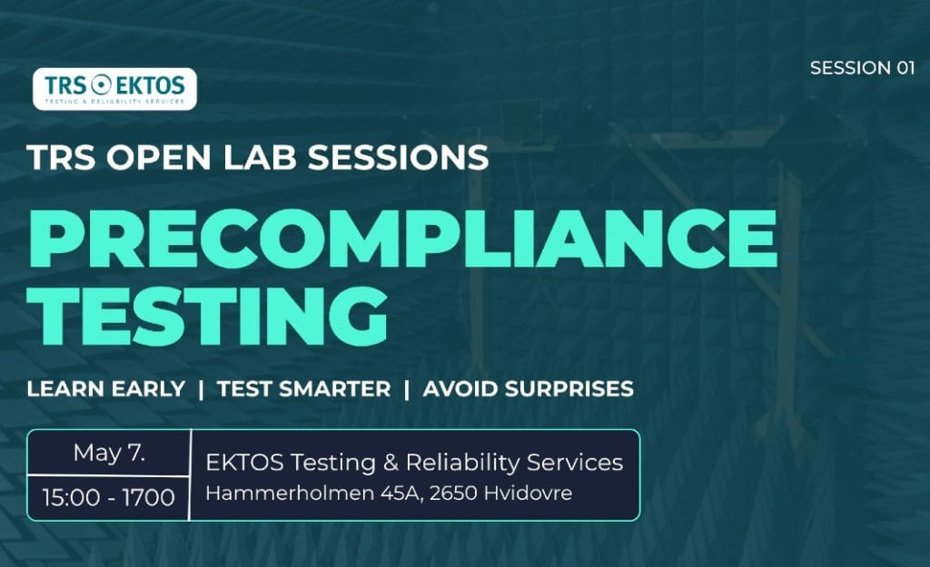 Precompliance Testing in Practice: New Lab Session Series from EKTOS TRS
