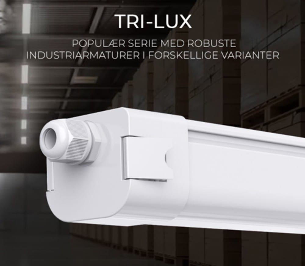 TRI-LUX populært armatur fra Ecofoss